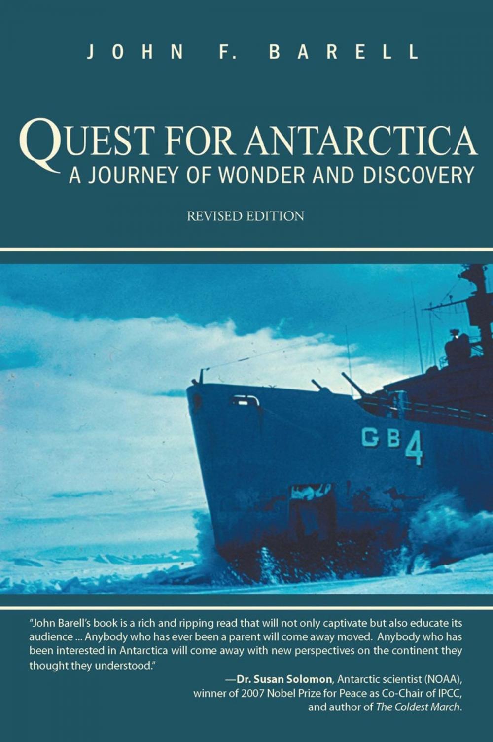 Big bigCover of Quest for Antarctica