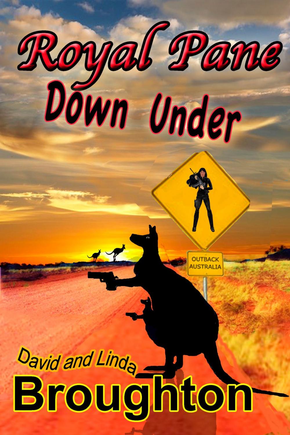 Big bigCover of Royal Pane Down Under, Ash Pane novel number two