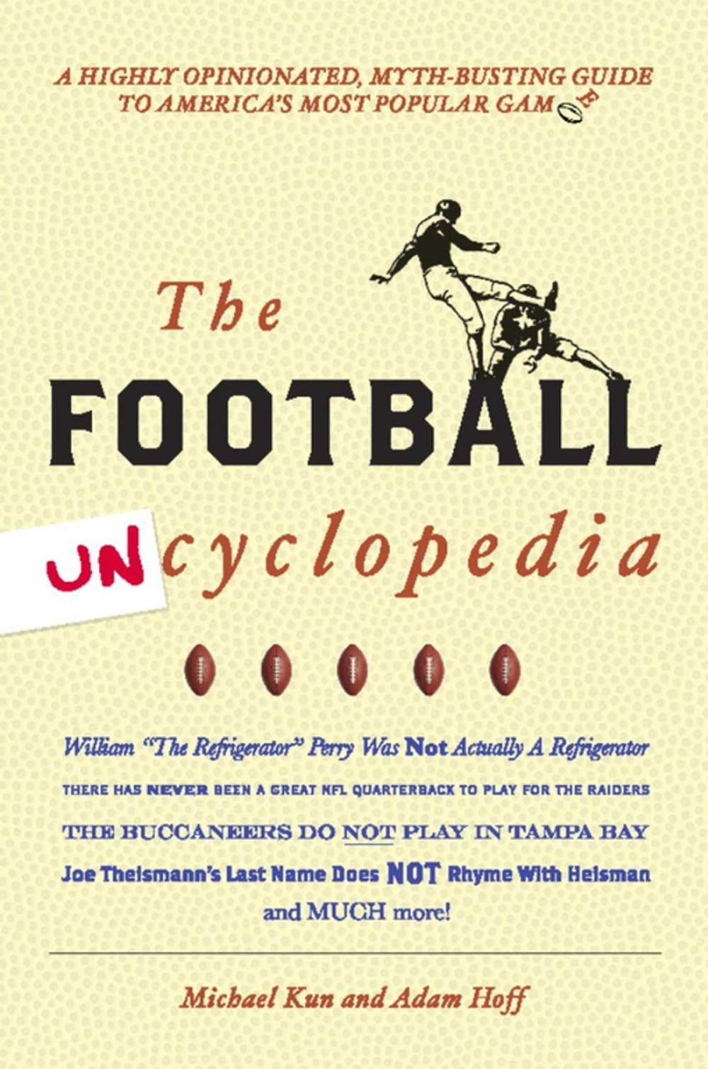 Big bigCover of Football Uncyclopedia