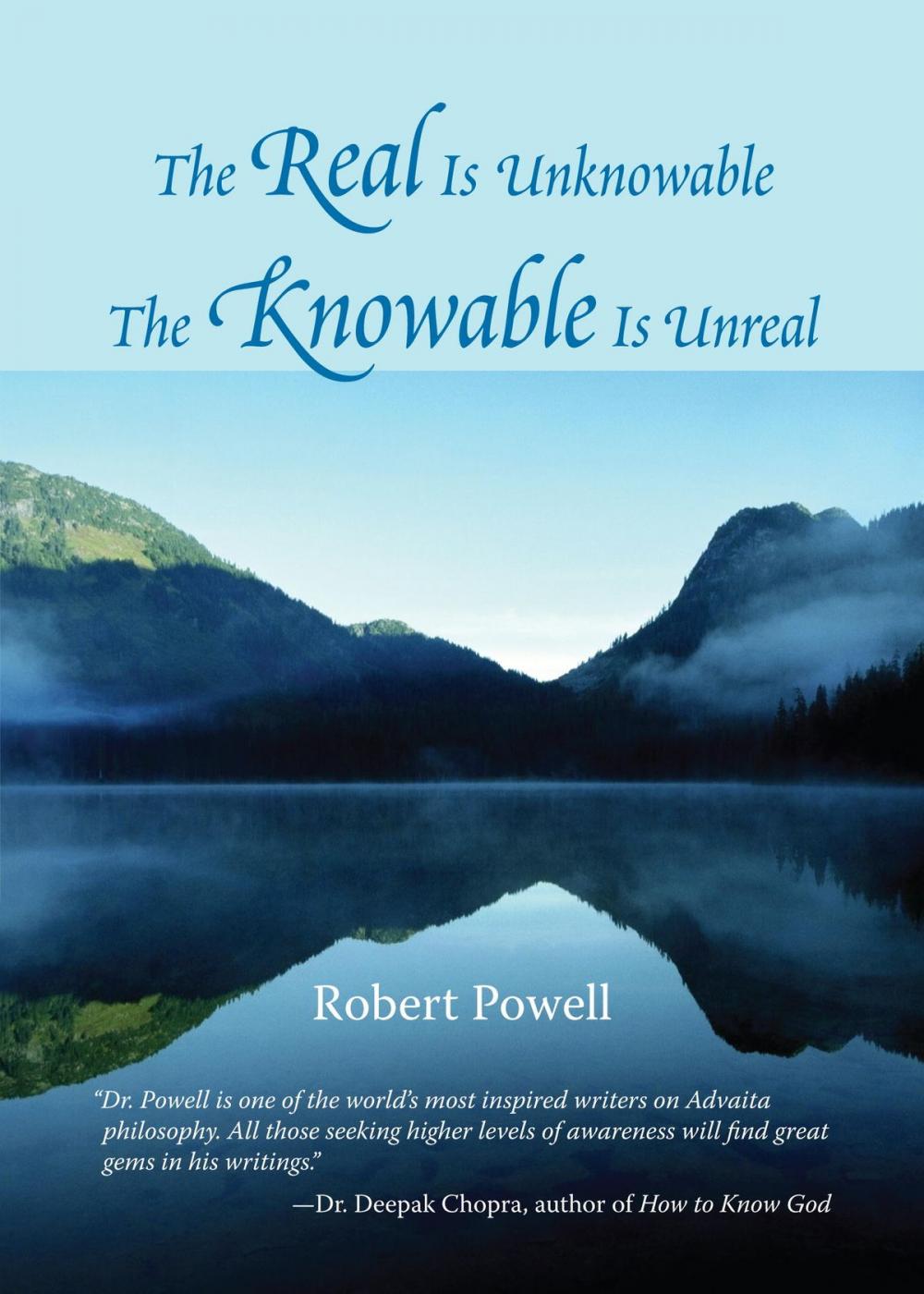 Big bigCover of The Real Is Unknowable, The Knowable Is Unreal