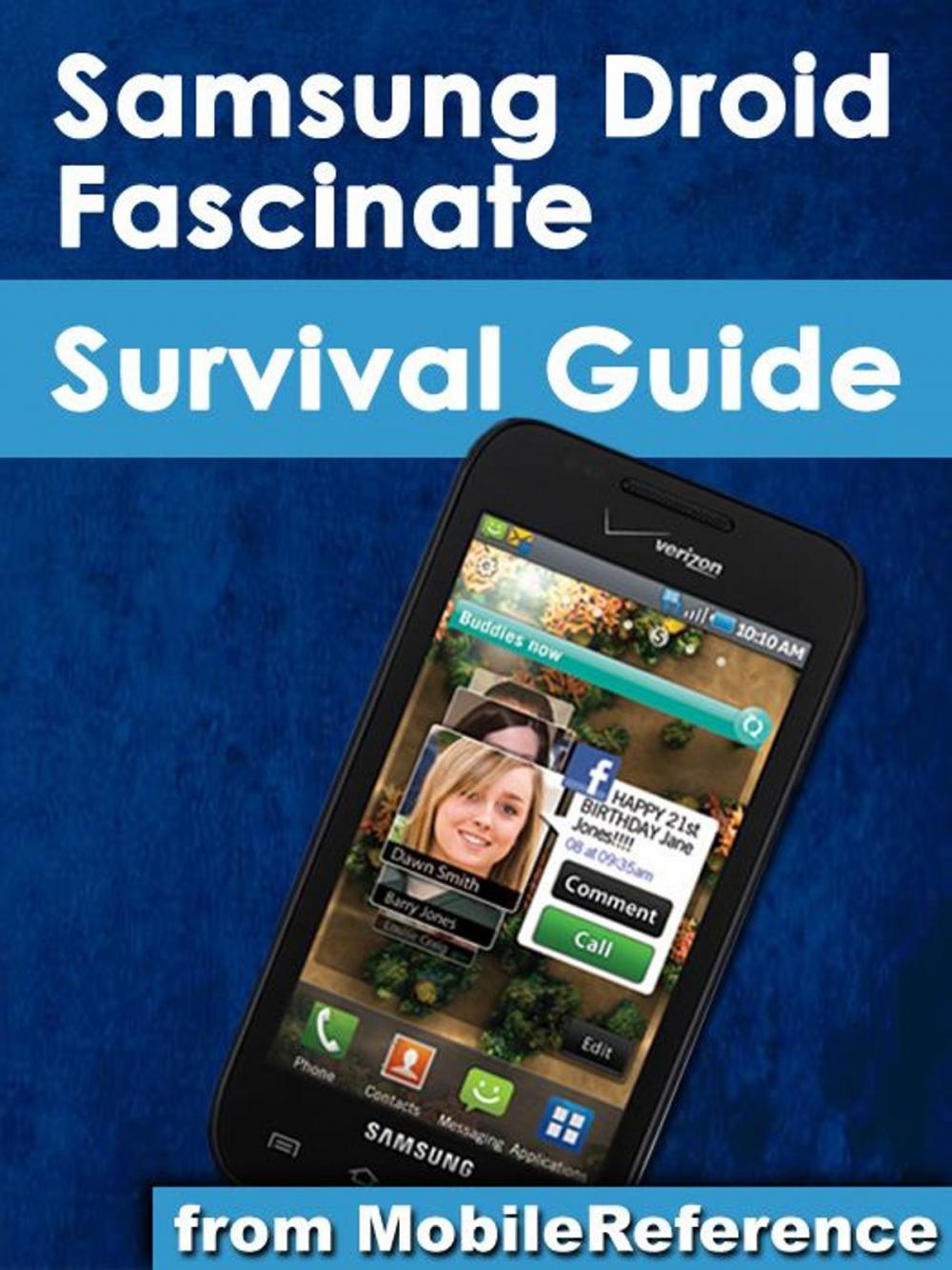 Big bigCover of Samsung Droid Fascinate Survival Guide (Mobi Manuals)