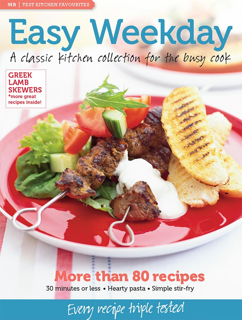 Big bigCover of MB Test Kitchen Favourites: Easy Weekday