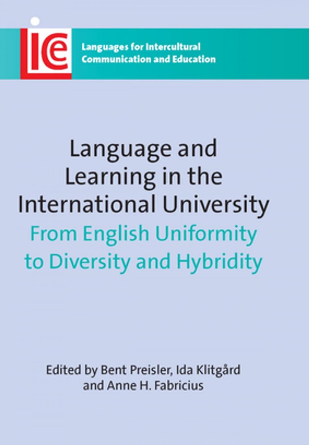 Big bigCover of Language and Learning in the International University