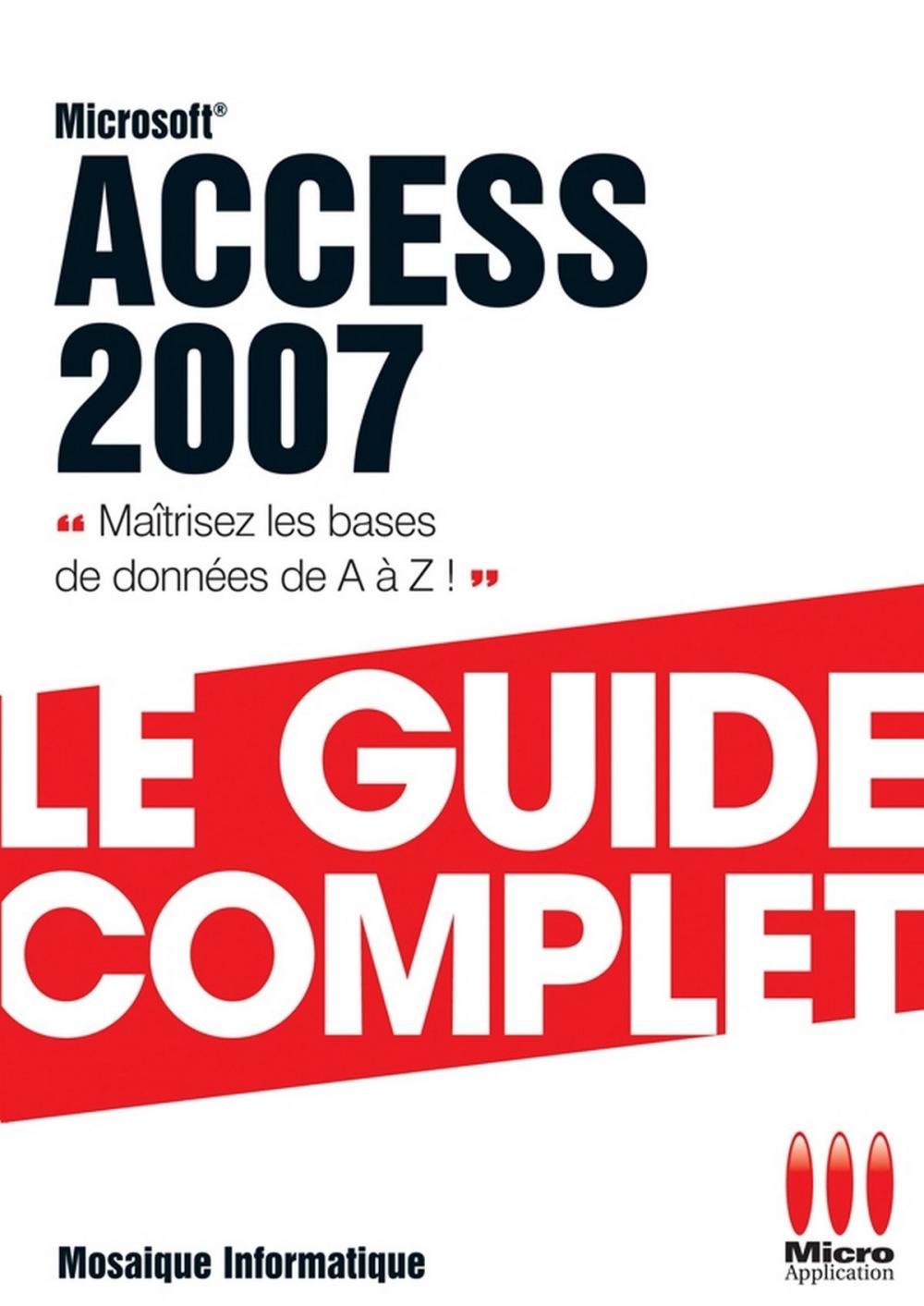 Big bigCover of Access 2007