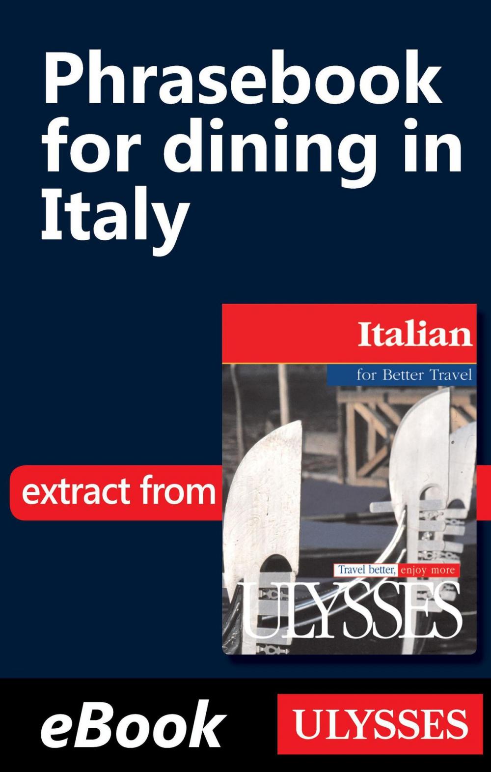 Big bigCover of Phrasebook for dining in Italy