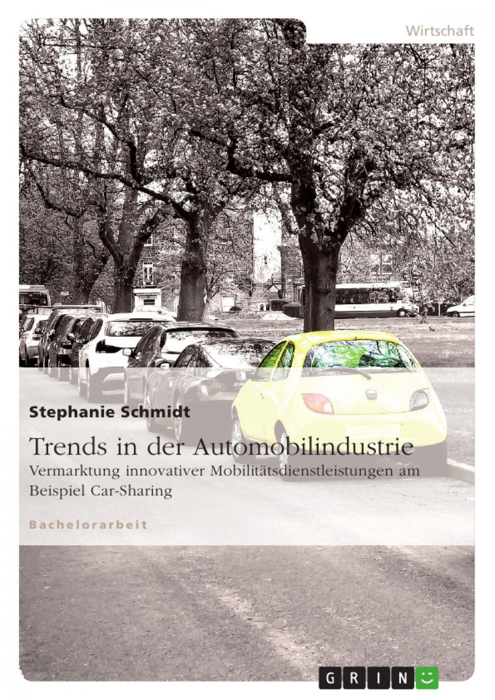 Big bigCover of Trends in der Automobilindustrie