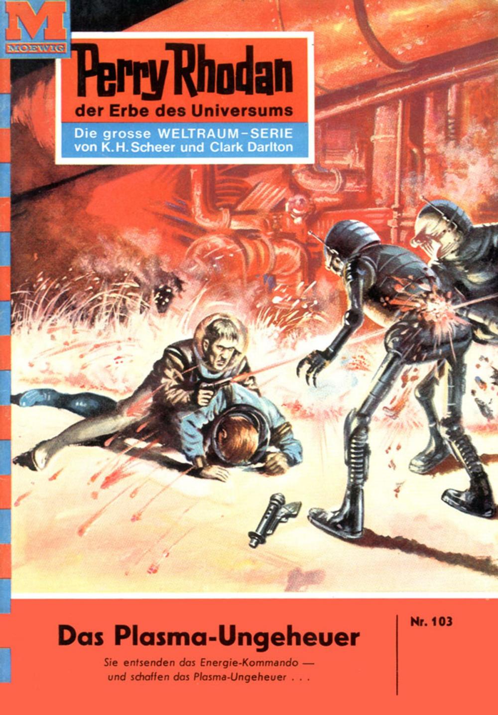 Big bigCover of Perry Rhodan 103: Das Plasma-Ungeheuer