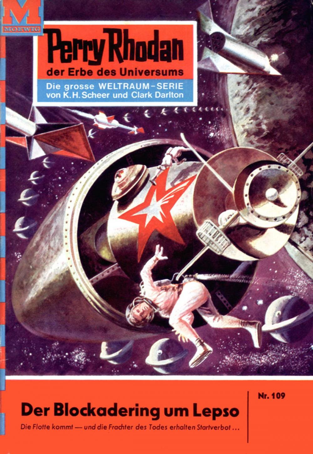 Big bigCover of Perry Rhodan 109: Der Blockadering um Lepso