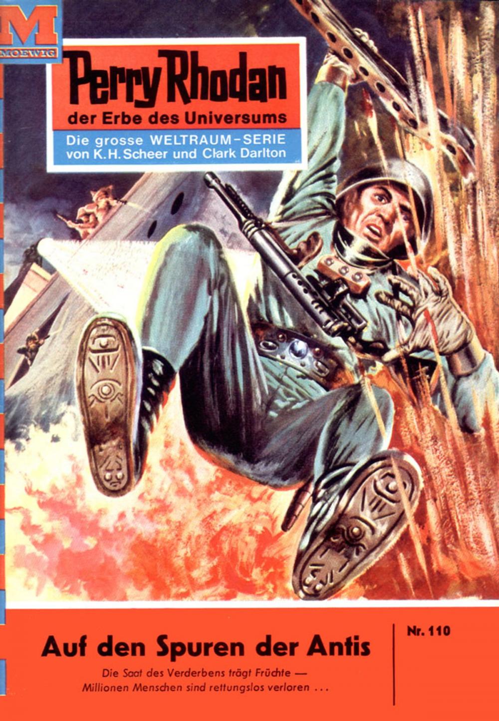 Big bigCover of Perry Rhodan 110: Auf den Spuren der Antis