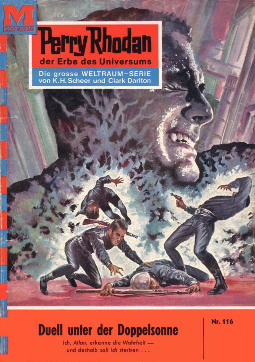 Big bigCover of Perry Rhodan 116: Duell unter der Doppelsonne