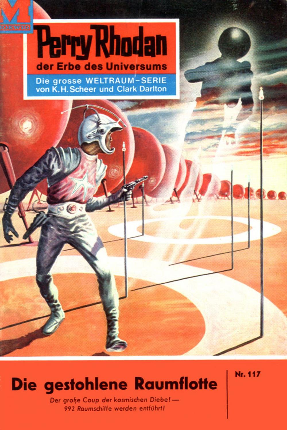 Big bigCover of Perry Rhodan 117: Die gestohlene Raumflotte