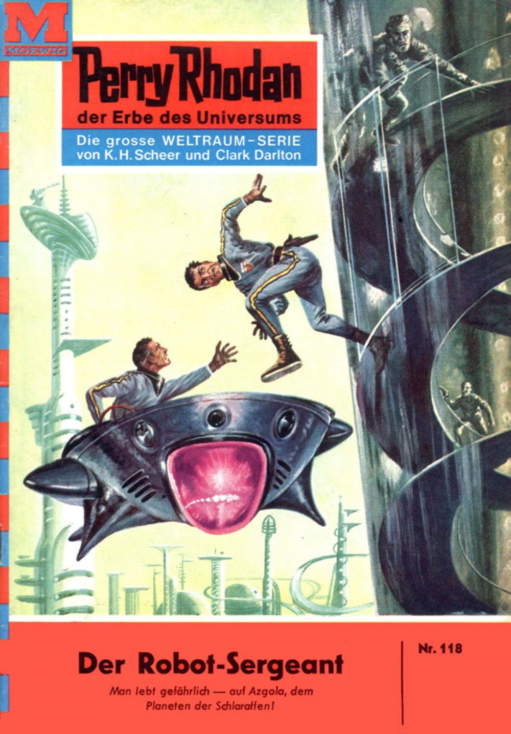 Big bigCover of Perry Rhodan 118: Der Robot-Sergeant