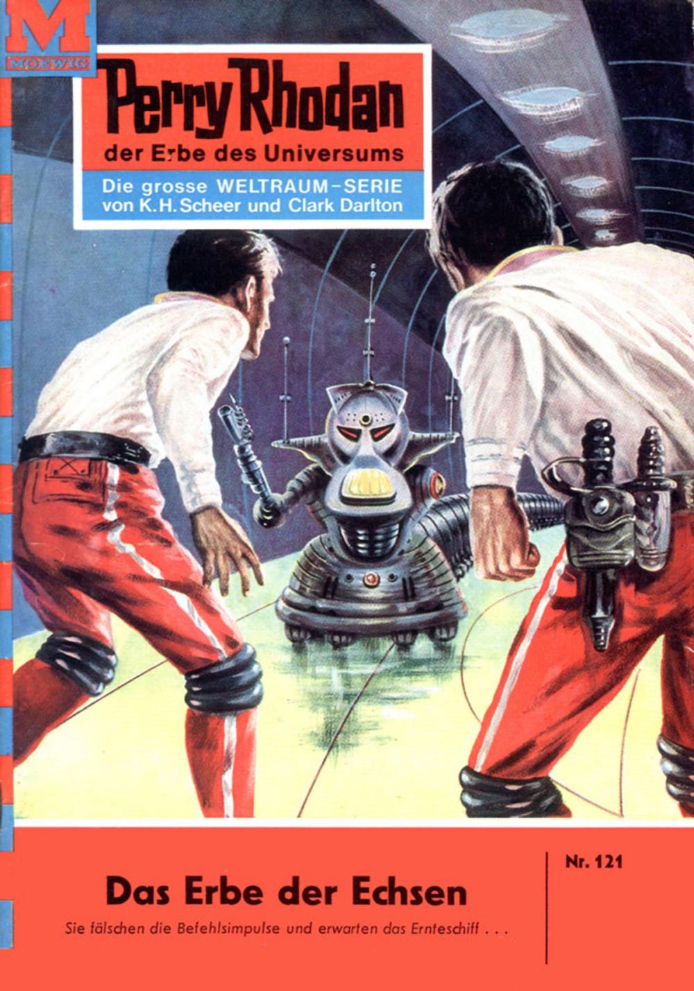 Big bigCover of Perry Rhodan 121: Das Erbe der Echsen