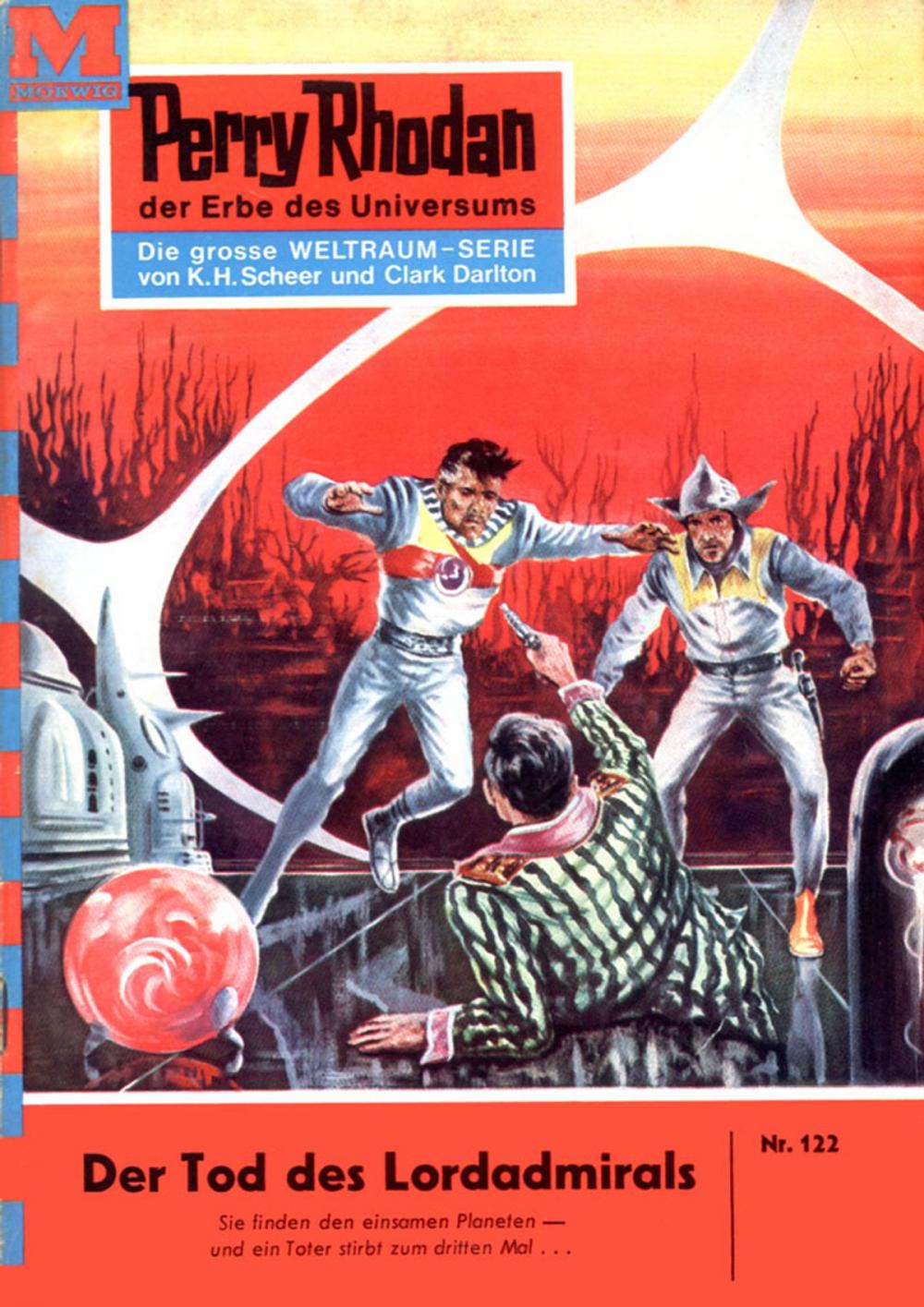 Big bigCover of Perry Rhodan 122: Der Tod des Lordadmirals