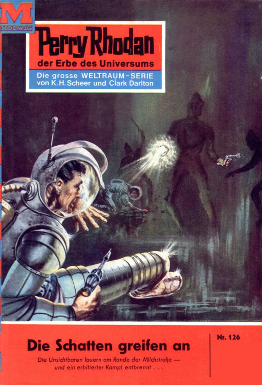 Big bigCover of Perry Rhodan 126: Die Schatten greifen an