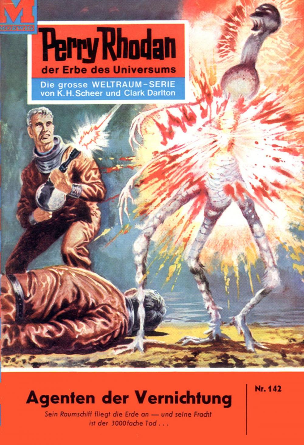 Big bigCover of Perry Rhodan 142: Agenten der Vernichtung