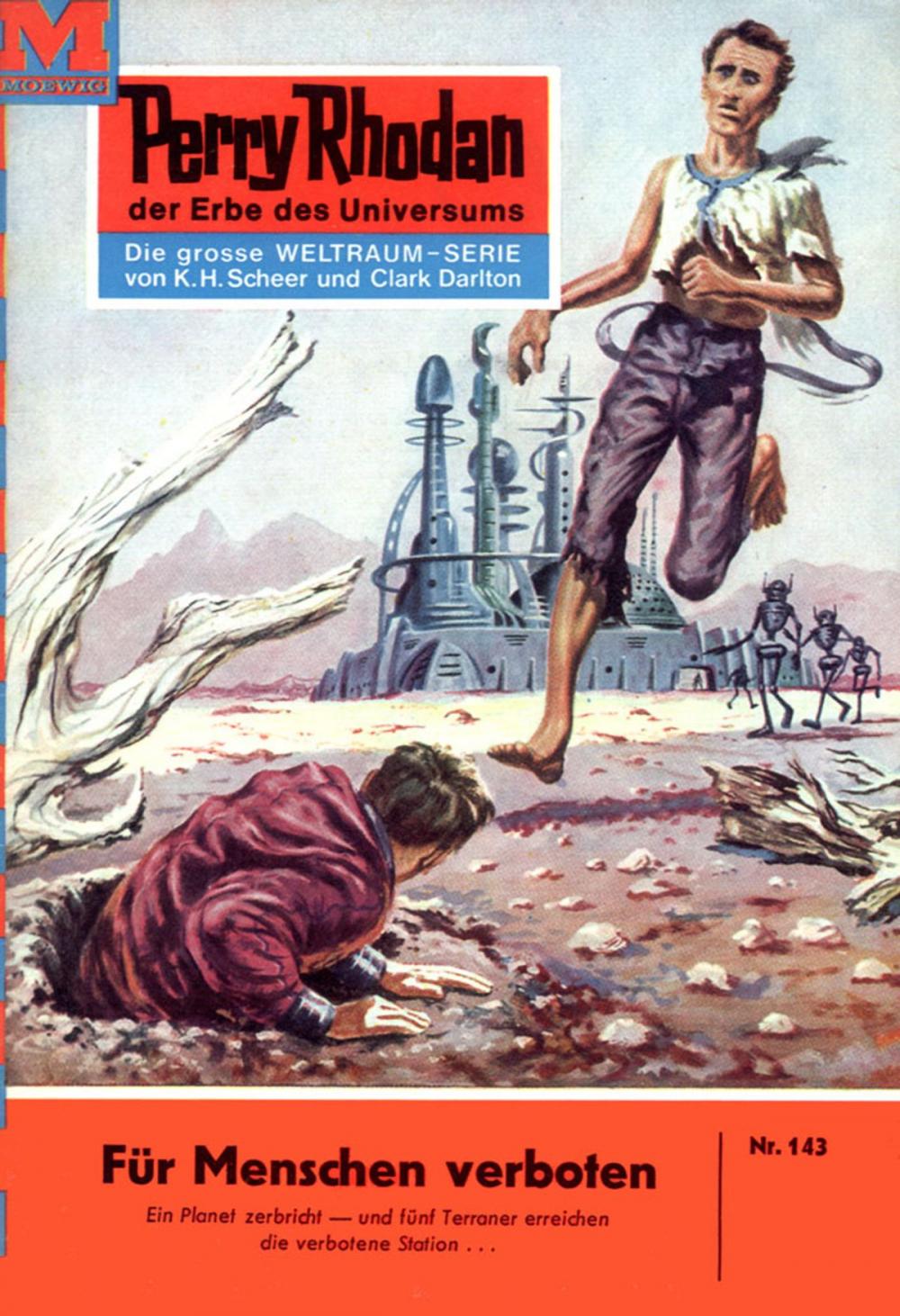 Big bigCover of Perry Rhodan 143: Für Menschen verboten