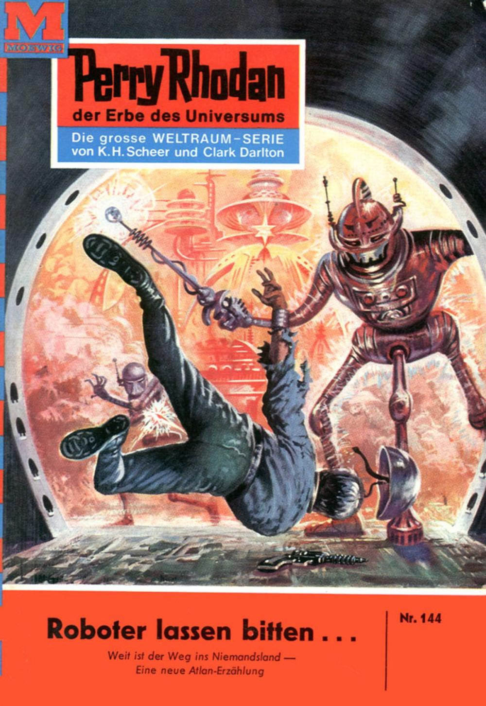 Big bigCover of Perry Rhodan 144: Roboter lassen bitten...