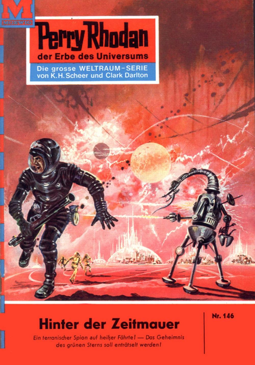 Big bigCover of Perry Rhodan 146: Hinter der Zeitmauer