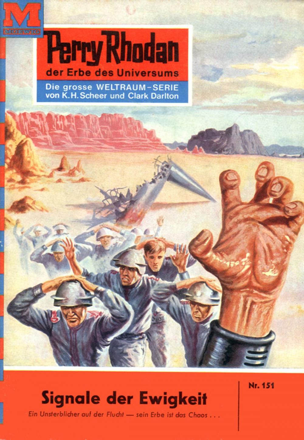 Big bigCover of Perry Rhodan 151: Signale der Ewigkeit