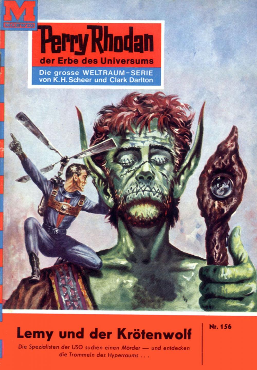 Big bigCover of Perry Rhodan 156: Lemy und der Krötenwolf