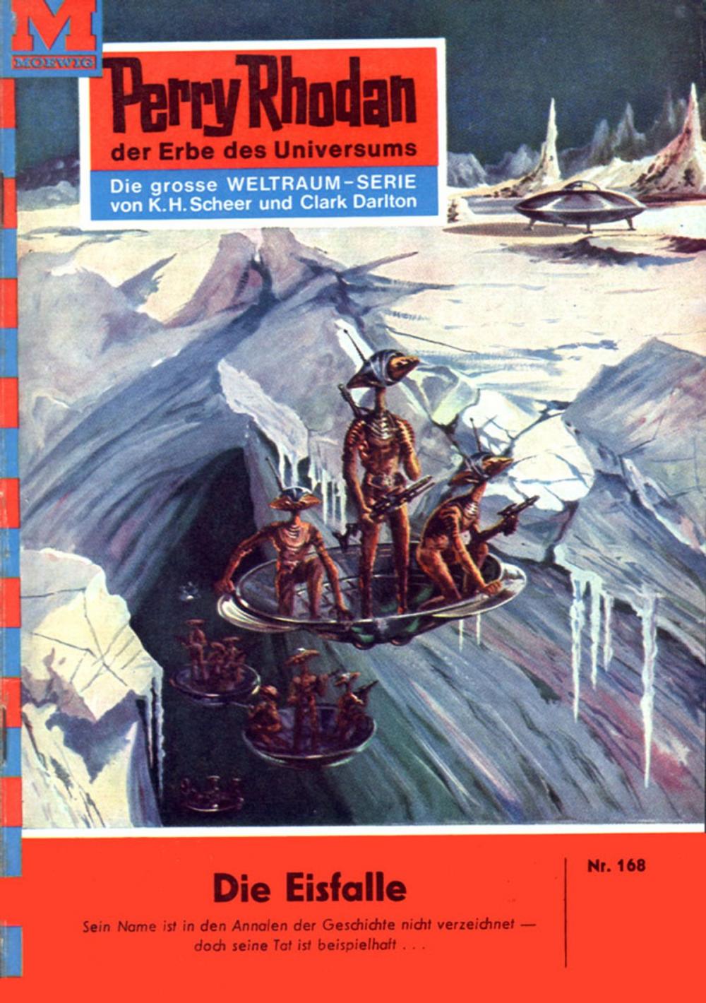 Big bigCover of Perry Rhodan 168: Die Eisfalle