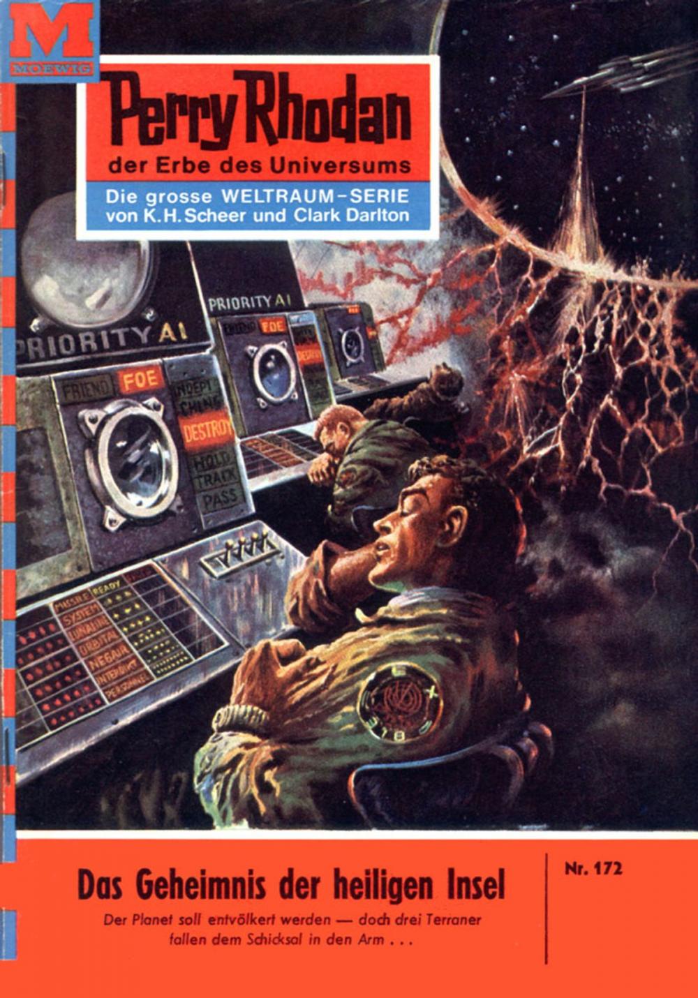 Big bigCover of Perry Rhodan 172: Das Geheimnis der heiligen Insel