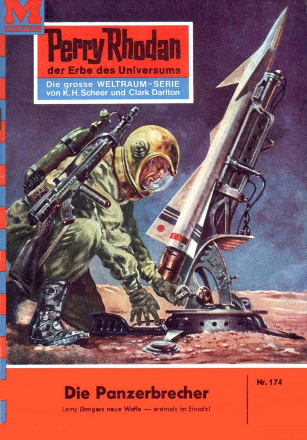 Big bigCover of Perry Rhodan 174: Die Panzerbrecher