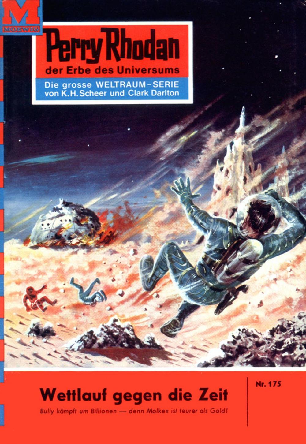 Big bigCover of Perry Rhodan 175: Wettlauf gegen die Zeit