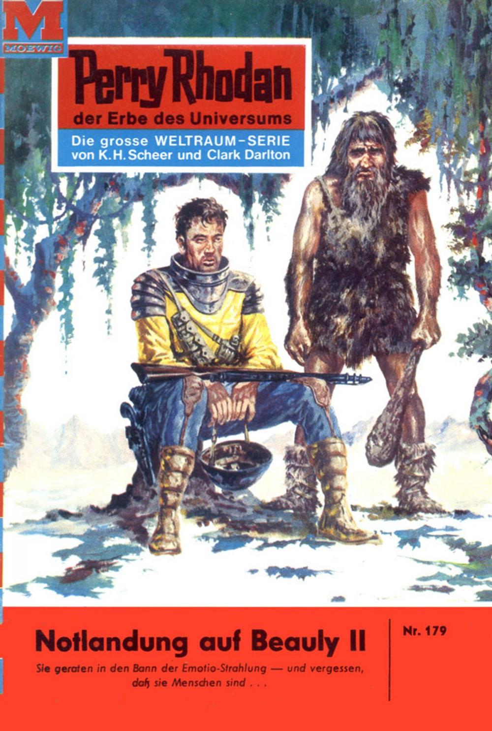 Big bigCover of Perry Rhodan 179: Notlandung auf Beauly II