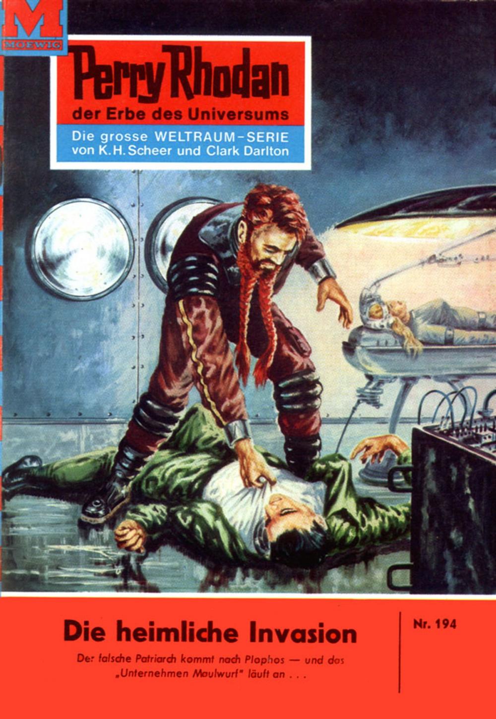 Big bigCover of Perry Rhodan 194: Die heimliche Invasion