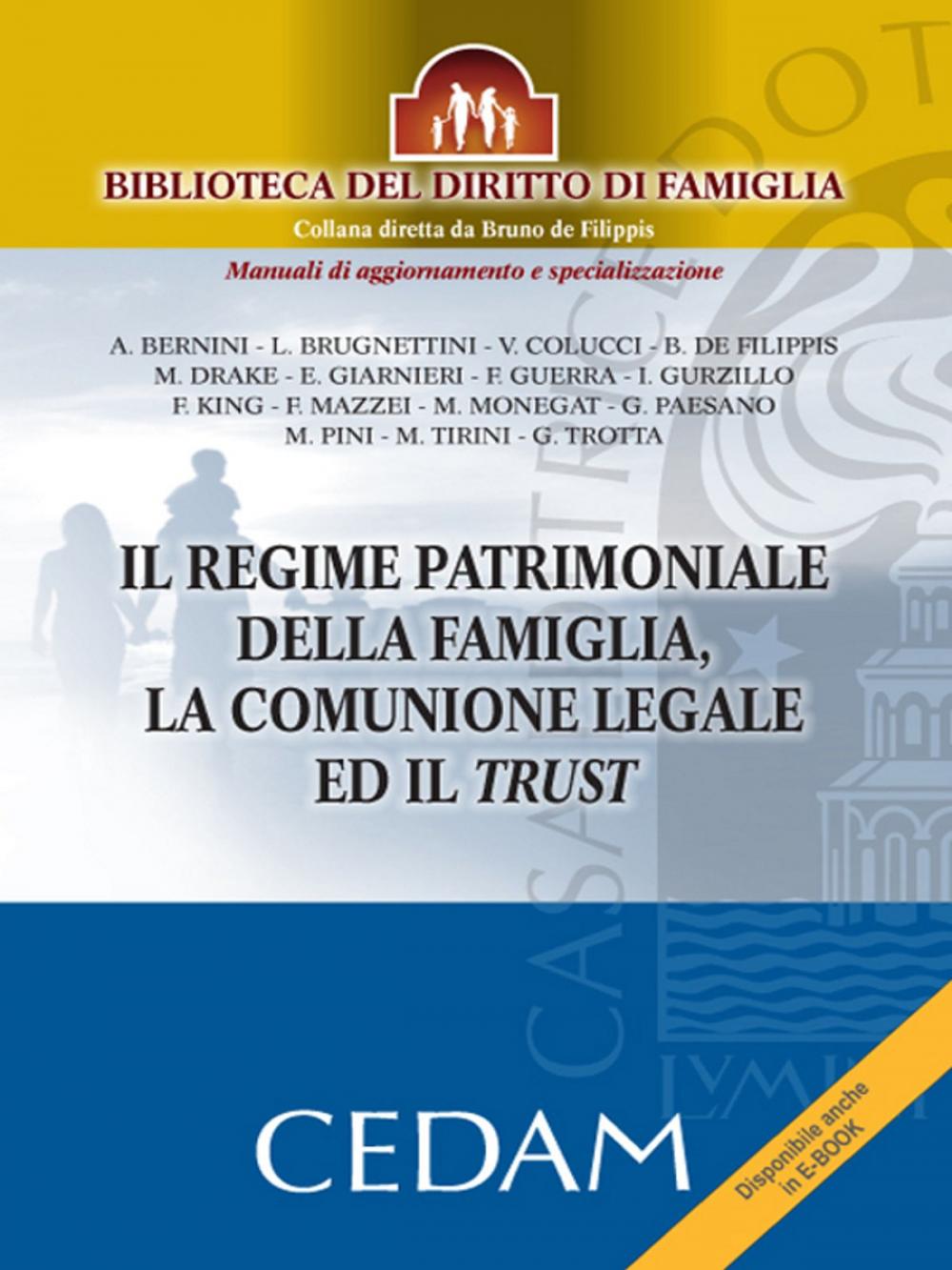 Big bigCover of Il regime patrimoniale della famiglia, la comunione legale ed il trust