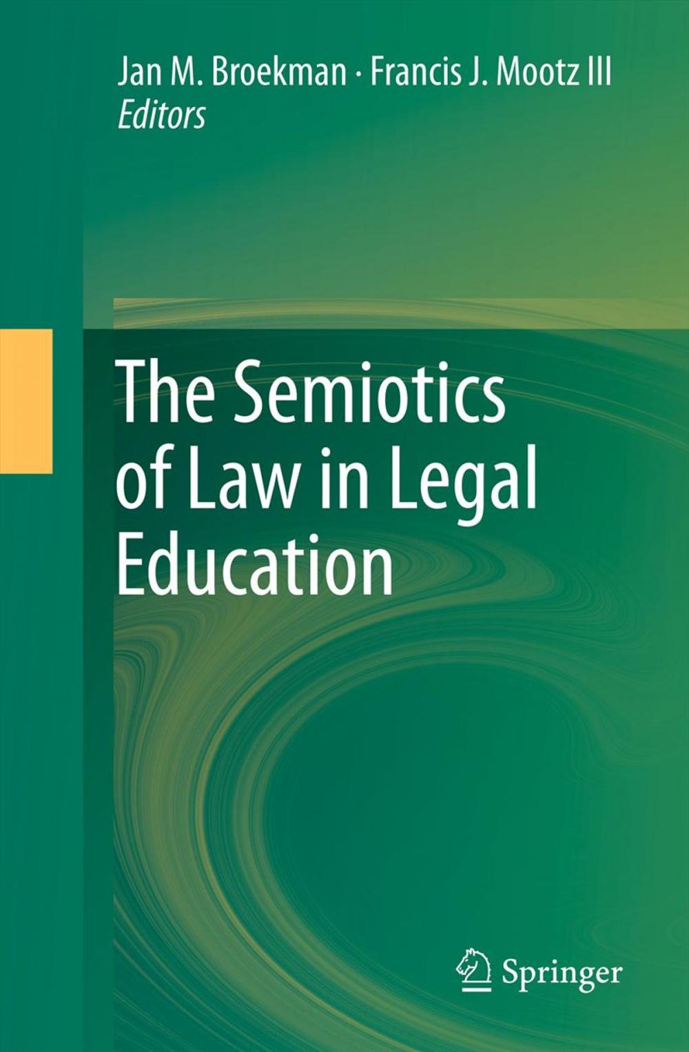 Big bigCover of The Semiotics of Law in Legal Education