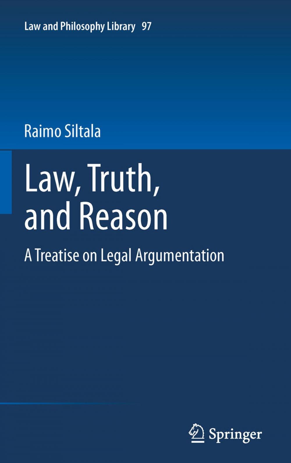 Big bigCover of Law, Truth, and Reason