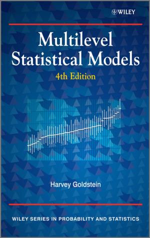 Book cover of Multilevel Statistical Models