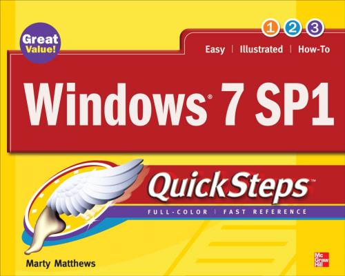 Cover of the book Windows 7 SP1 QuickSteps by Marty Matthews, McGraw-Hill Education