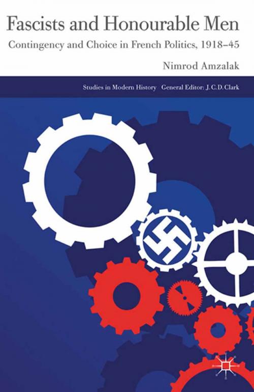 Cover of the book Fascists and Honourable Men by N. Amzalak, Palgrave Macmillan UK