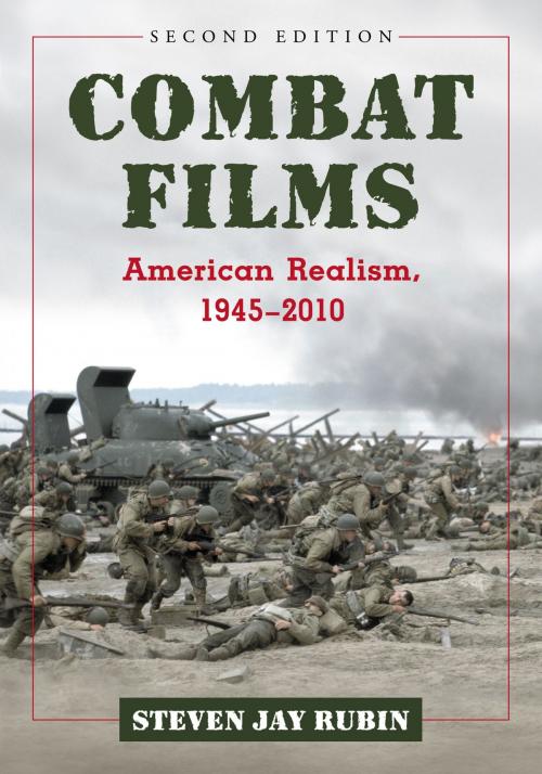 Cover of the book Combat Films by Steven Jay Rubin, McFarland & Company, Inc., Publishers