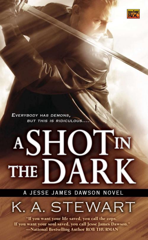 Cover of the book A Shot in the Dark by K. A. Stewart, Penguin Publishing Group