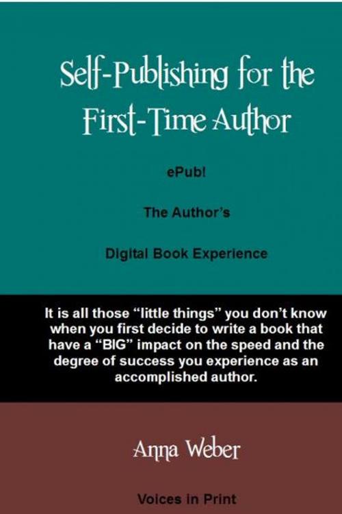 Cover of the book ePub! The Author's Digital Book Experience by Anna Weber, Anna Weber