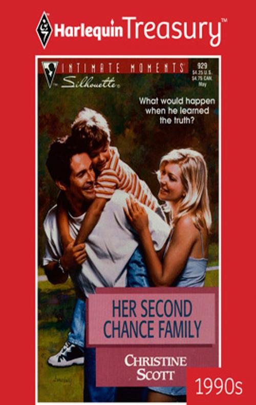 Cover of the book Her Second Chance Family by Christine Scott, Harlequin