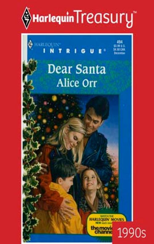 Cover of the book DEAR SANTA by Alice Orr, Harlequin