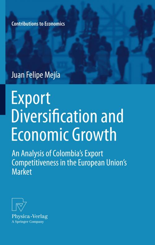 Cover of the book Export Diversification and Economic Growth by Juan Felipe Mejía, Physica-Verlag HD