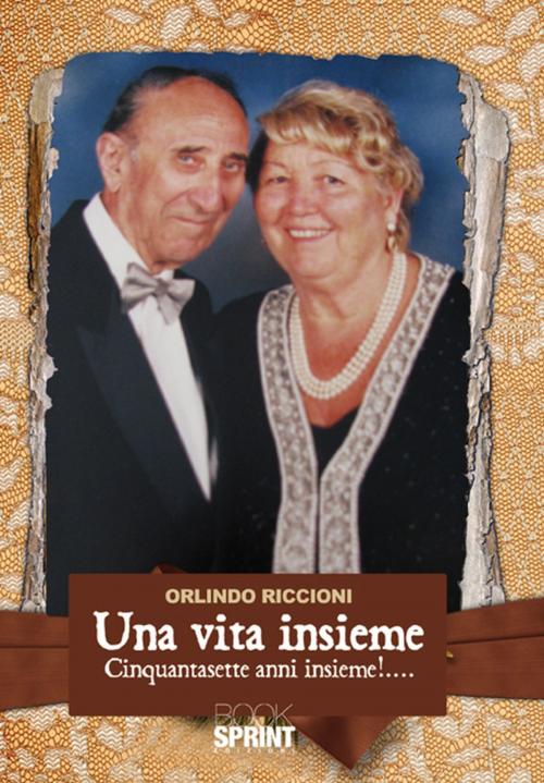 Cover of the book Una vita insieme by Orlindo e Marco Riccioni, Booksprint