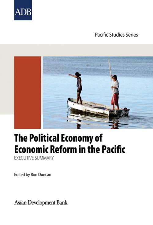 Cover of the book The Political Economy of Economic Reform in the Pacific by , Asian Development Bank