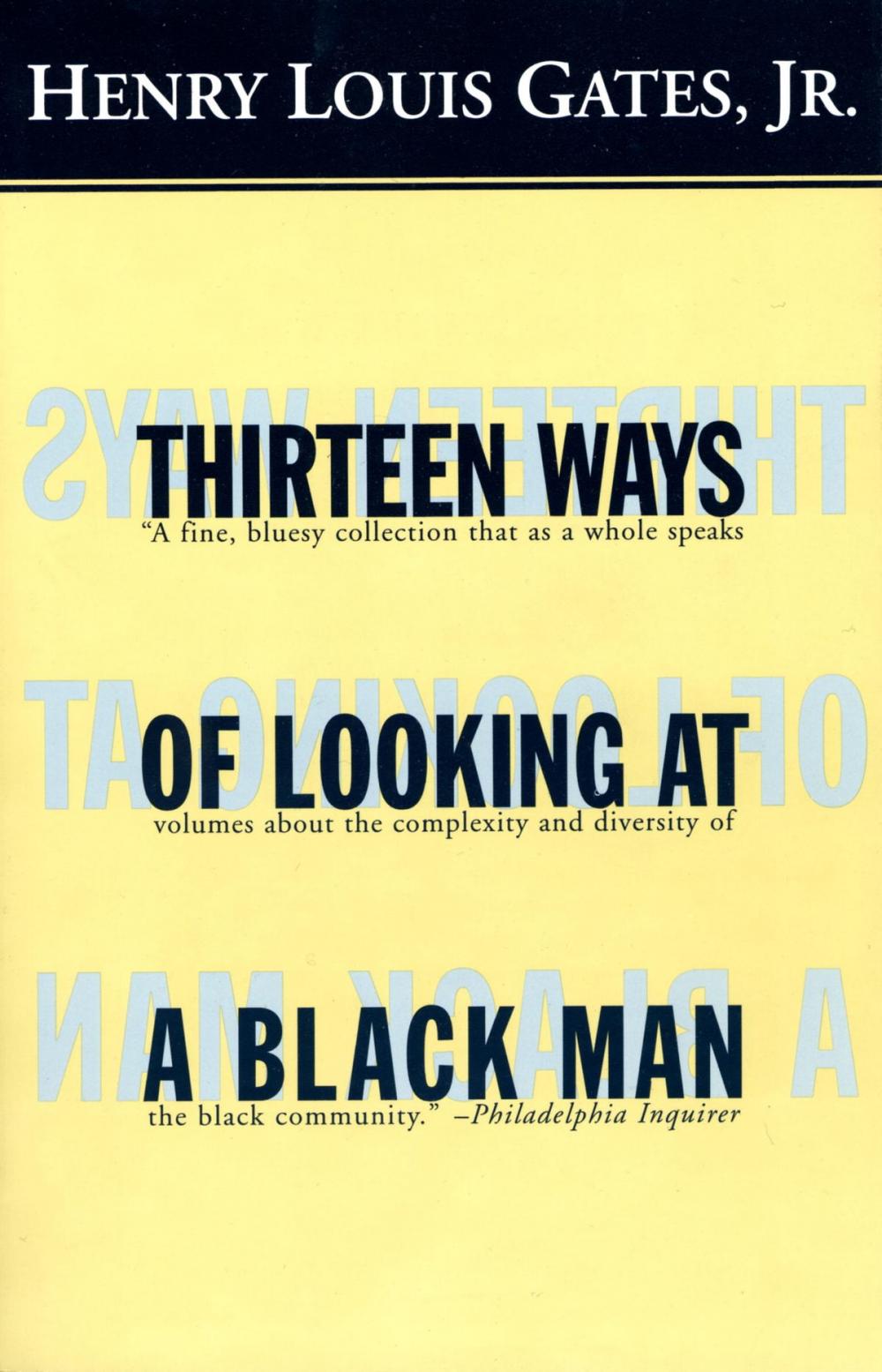 Big bigCover of Thirteen Ways of Looking at a Black Man