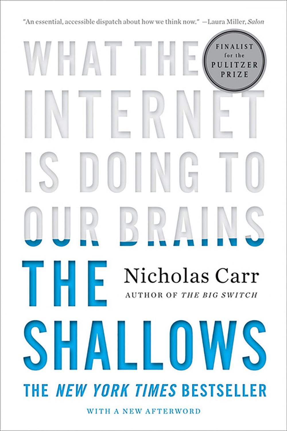 Big bigCover of The Shallows: What the Internet Is Doing to Our Brains