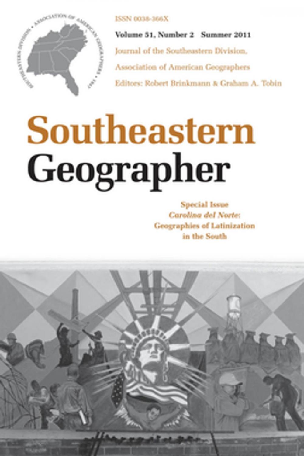 Big bigCover of Carolina del Norte: Geographies of Latinization in the South