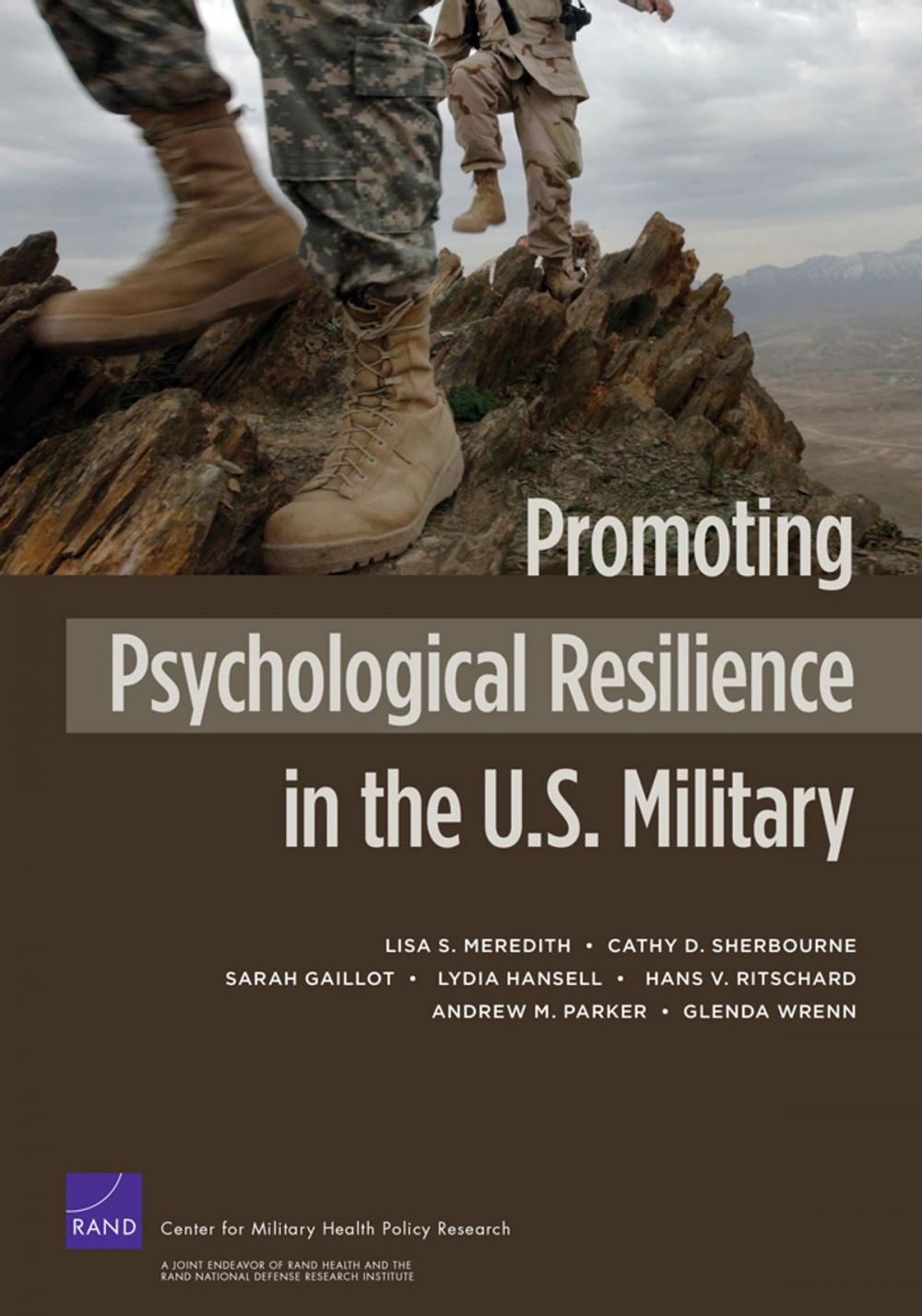 Big bigCover of Promoting Psychological Resilience in the U.S. Military