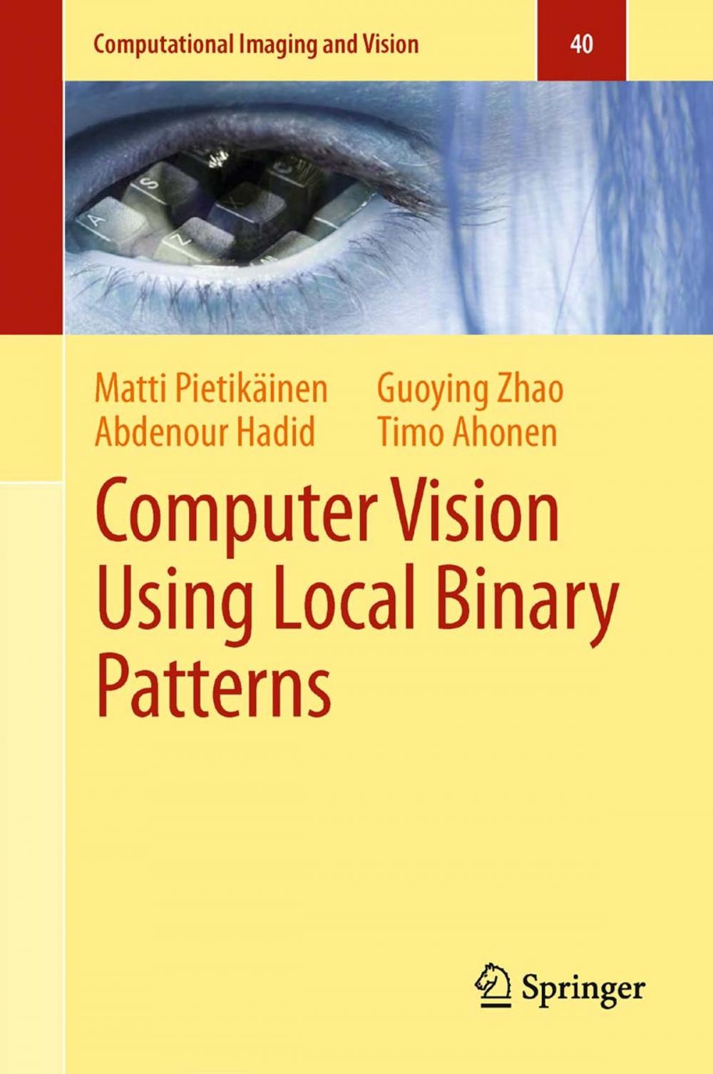 Big bigCover of Computer Vision Using Local Binary Patterns